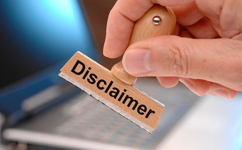 Miễn trừ trách nhiệm giúp người dùng hiểu rõ giới hạn sử dụng dữ liệu